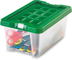 FAPI boîte de rangement sable super qualité transparent 28x18x12cm jouet