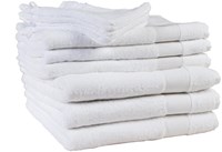 Badlaken zilver grijs 70x140cm 550 gram