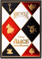 Bicycle Spielkarten Disney Alice im Wunderland - Premium Poker Karten