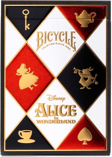 Bicycle Spielkarten Disney Alice im Wunderland - Premium Poker Karten