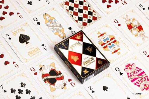 Bicycle Spielkarten Disney Alice im Wunderland - Premium Poker Karten-2