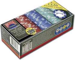 BICYCLE POKER CHIPS X 100