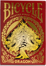 Bicycle Premium Spielkarten - Red Dragon - Poker - Sammleredition