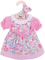 Bigjigs Rosa geblümtes Kleid Large