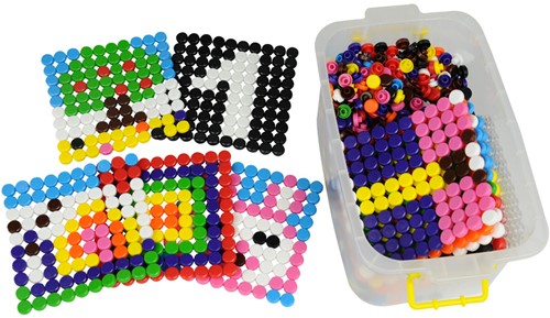 Bigjigs Mosaik-Bild-Formen-Set 4052Stück
