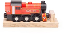 Bigjigs Ivatt Lokomotive Rot (4)