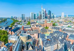 Bluebird Puzzle Aerial view of Frankfurt, Germany - 1,000 pieces