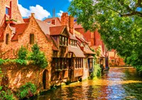 Bluebird Puzzle Bruges Old Town, Belgium - 1,500 pieces