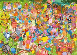 Bluebird Puzzle puzzle Garden Party - 1500 pièces coloré