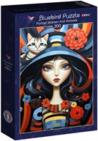 Bluebird Puzzle Puzzle Portrait Women And Animals - 300 Teile-2