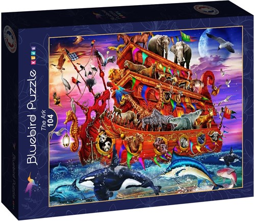 Bluebird Puzzle puzzle L'Arche - 104 pièces - puzzle enfants-2