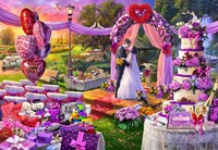 Bluebird Puzzle Hochzeitsmotiv Puzzle romantisch 1000 Teile Karton