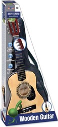 Bontempi guitare en bois 75 cm avec sangle et housse - guitare jouet