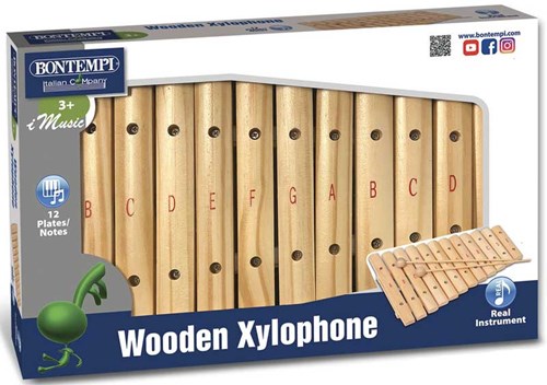 Bontempi xylophone en bois instrument de musique pour enfants