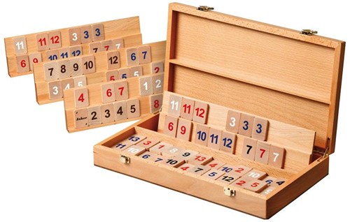Philos Rummy in Holzkassette