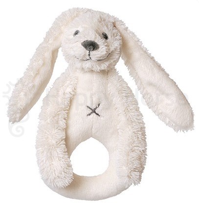 Happy Horse Rassel Hase Richie Elfenbein - Plüsch Babyspielzeug