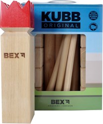 Longfield Games Kubb Viking Original Rubberhout - Roter König
