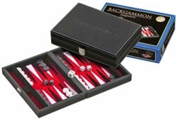 Philos Valise Backgammon Tinos Magnétique (Rouge)