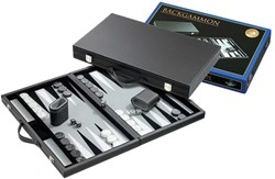 Philos Étui de backgammon grand standard (gris)