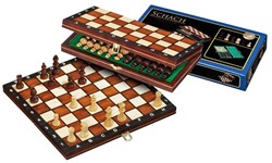 Cassette Philos Reis Chess Champ 30 mm, hauteur du roi 48 mm