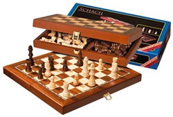 Philos 4014156027121 Echiquier pliable Jeu d'échec