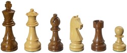 Philos 2007 - Schachfiguren Arcadius, Königshöhe 95 mm, gewichtet 900 gr.