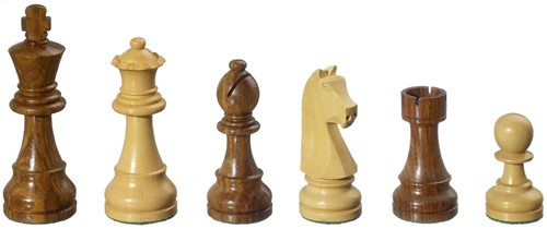 Philos 2007 - Schachfiguren Arcadius, Königshöhe 95 mm, gewichtet 900 gr.