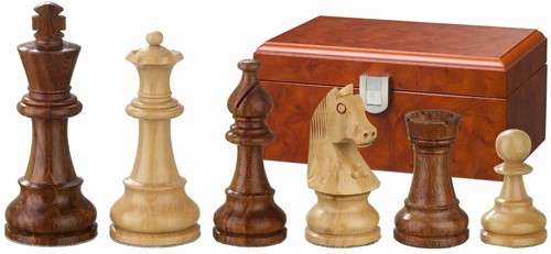 Philos Sigismund Schachfiguren König Höhe 76 mm