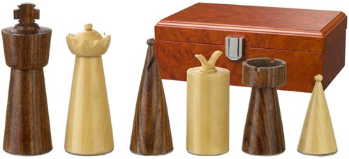 Philos Galba Schachfiguren König Höhe 90 mm