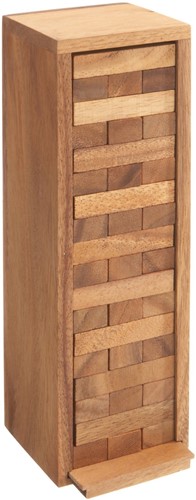 Philos 6002 - Verflixter Turm, klein, Höhe 23,5 cm, Geschicklichkeitsspiel