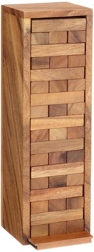 Philos 6003 - Verflixter Turm, groß, Höhe 30,0 cm, Geschicklichkeitsspiel