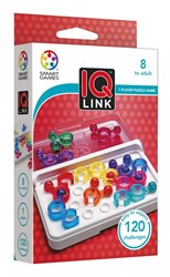 Smart Games IQ Link Denkspiel Reisespiel - 120 Aufgaben - Logikspiel