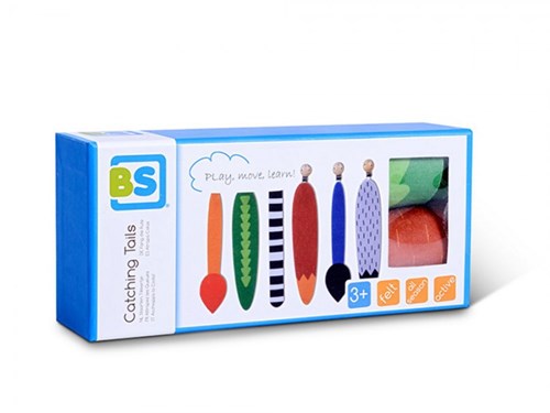 BS Toys jeu d'enfants attrape-queues - jeu actif animaux plein air