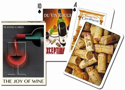 Piatnik Wine Joy Spielkarten – Einzeldeck