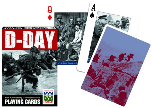 Piatnik D-Day-Spielkarten – Einzeldeck