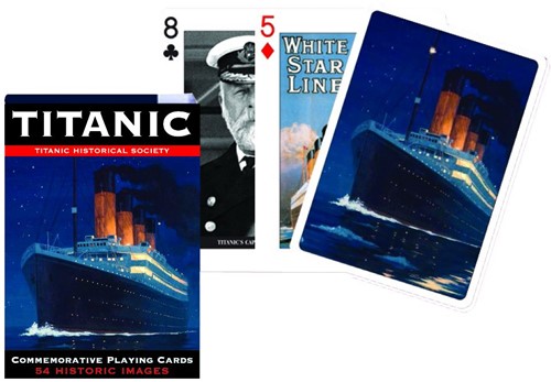 Piatnik Titanic-Spielkarten – Einzeldeck