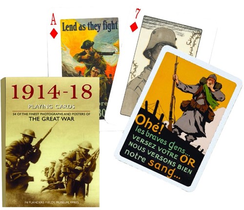 Piatnik The Great War 1914–1918 Spielkarten – Einzeldeck