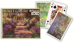 Piatnik Monet Giverny Spielkarten – Doppeldeck
