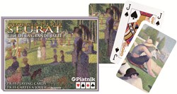 Piatnik Seurat Spielkarten – Doppeldeck