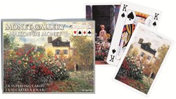 Piatnik Maison de Monet Spielkarten – Doppeldecker