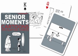Piatnik Senior Moments Cartoons Spielkarten – Einzeldeck