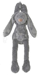 Glückliches Pferd Musik-Kuscheltier in Dunkelgrau Hase Richie