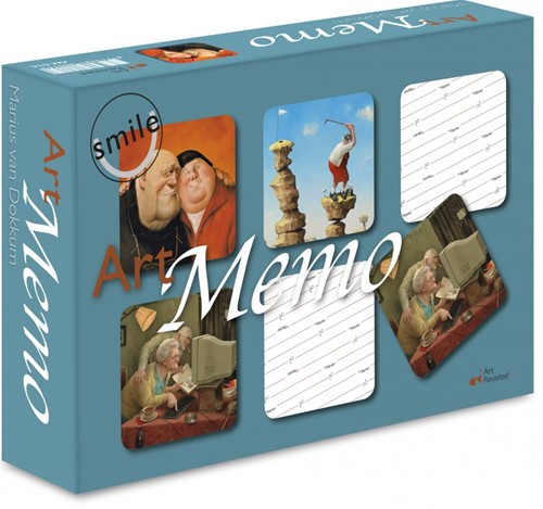 Art Revisited Marius van Dokkum Art Memo - Lächeln