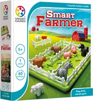 Smart Games Puzzle Smart Farmer - Lernspiel Bauernhof Logikspiel für Kinder