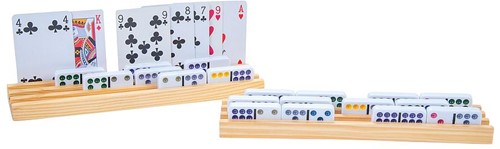 Longfield Games 4 Domino- und/oder Kartenhalter 390818