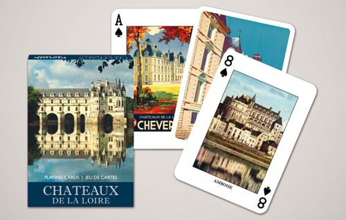 Piatnik Chateaux de la Loire Spielkarten – Einzeldeck