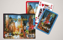 Piatnik City Lights Spielkarten – Doppeldeck