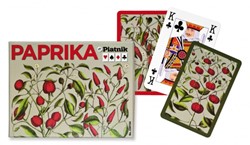 Piatnik Paprika-Spielkarten – Doppeldeck