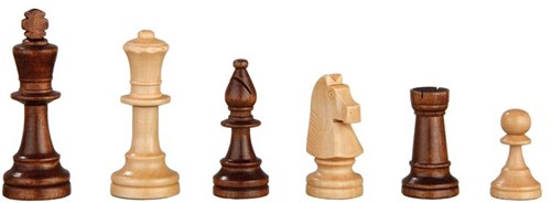 Philos Heinrich VIII Schachfiguren König Höhe 76 mm
