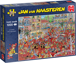 Jumbo Puzzle Jan van Haasteren La Tomatina - 1000 Teile
